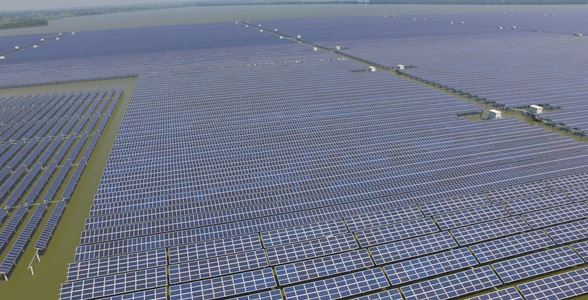 湖南華容縣塌西湖漁光互補(bǔ)光伏發(fā)電項(xiàng)目 112MW